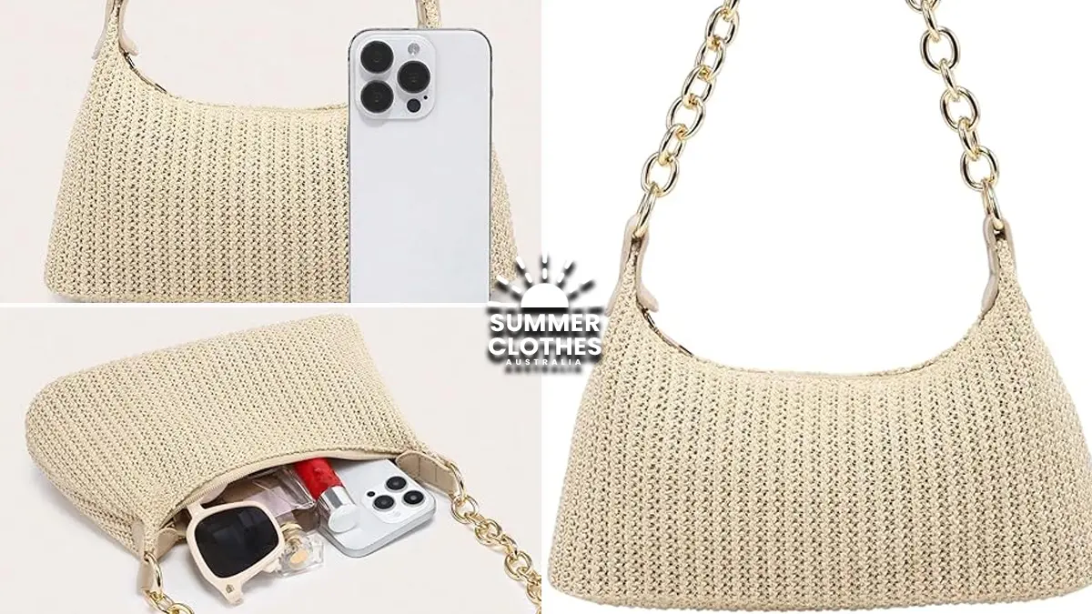 Verdusa Straw Shoulder Bag for Seasonal Summer Outfits