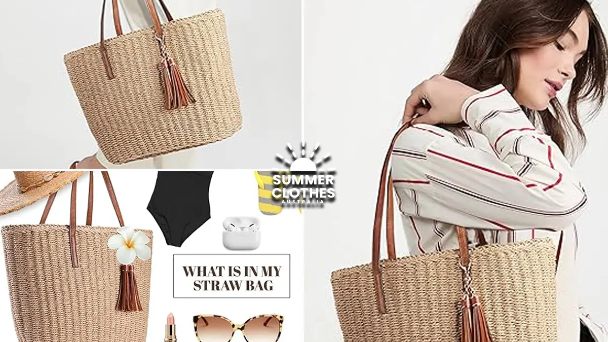 YXILEE Straw Bags for Women