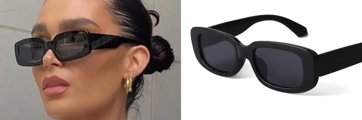 A Classic Look That Never Goes Out - Butaby Rectangle Sunglasses