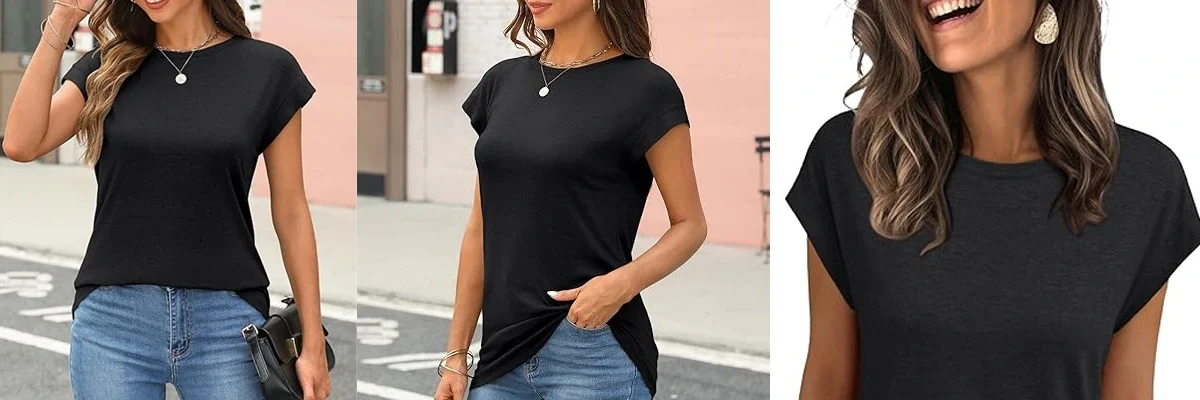 AUTOMET Cap Sleeve Summer Tops for Women 1