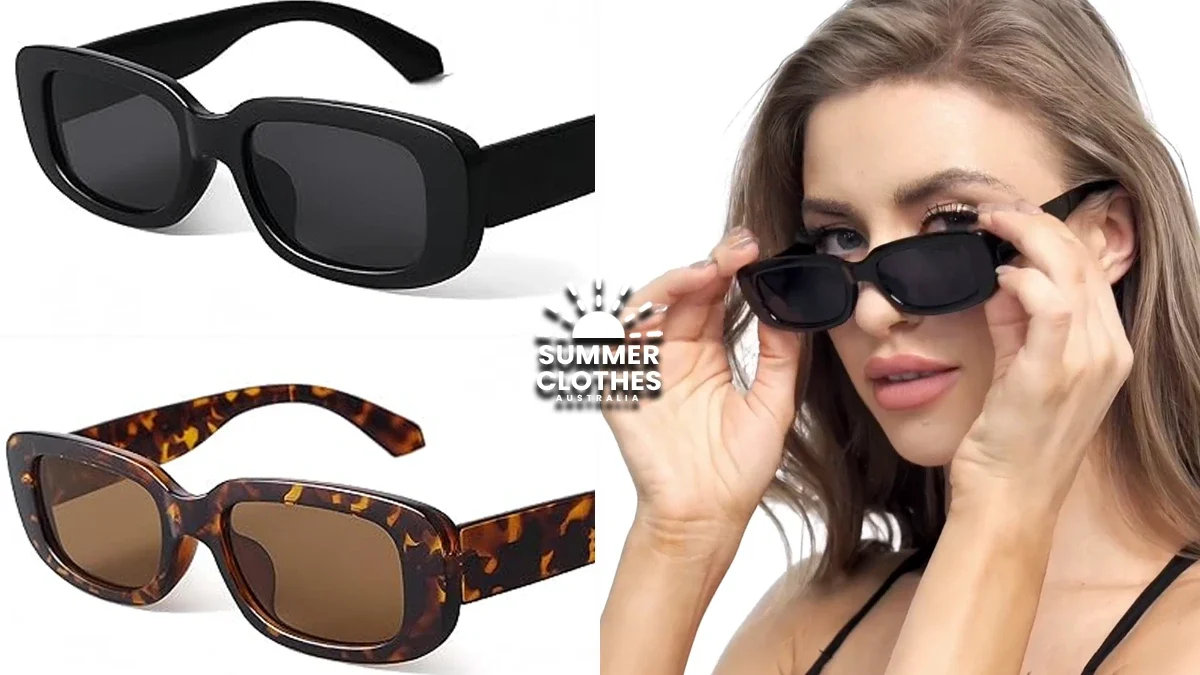 BUTABY Rectangle Sunglasses