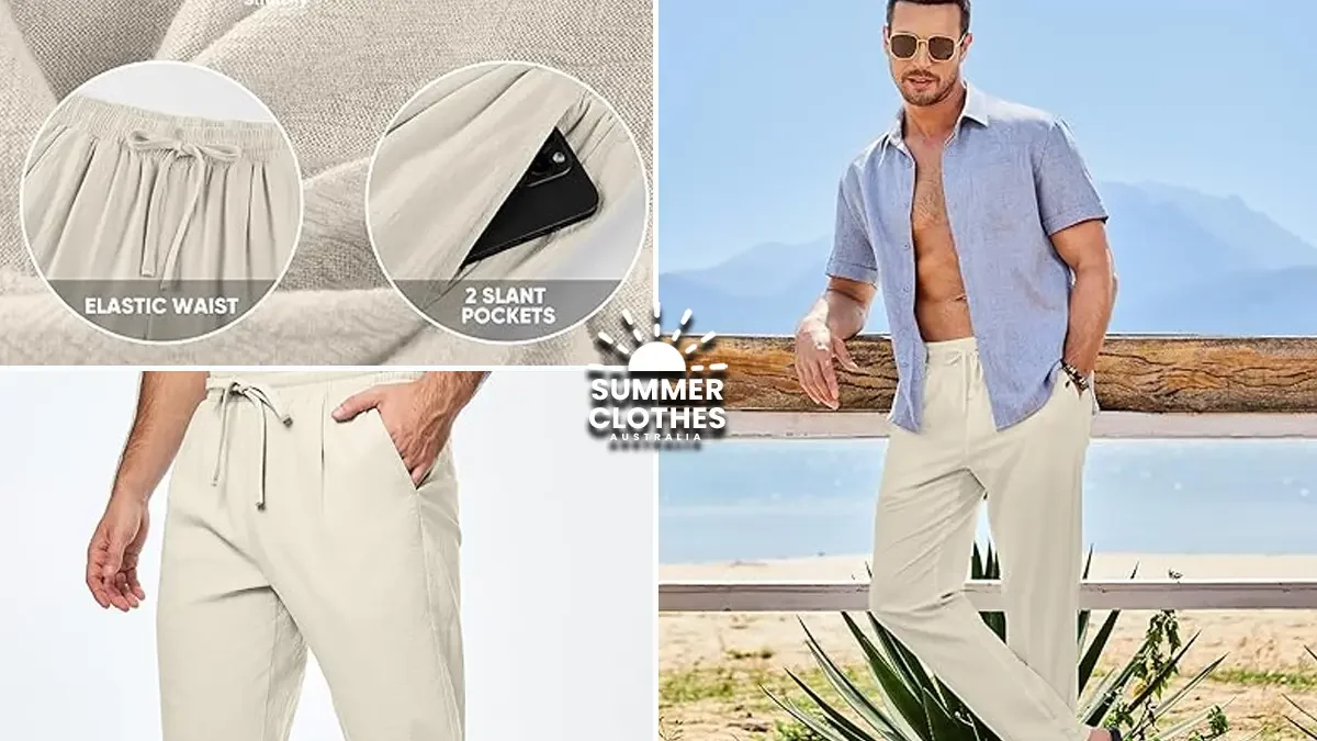 JMIERR Mens Cotton Pants