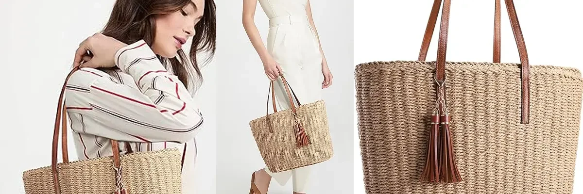 Product Details of YXILEE Straw Bags for Women