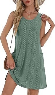 Womens Summer Clothes Sleeveless Sundresses