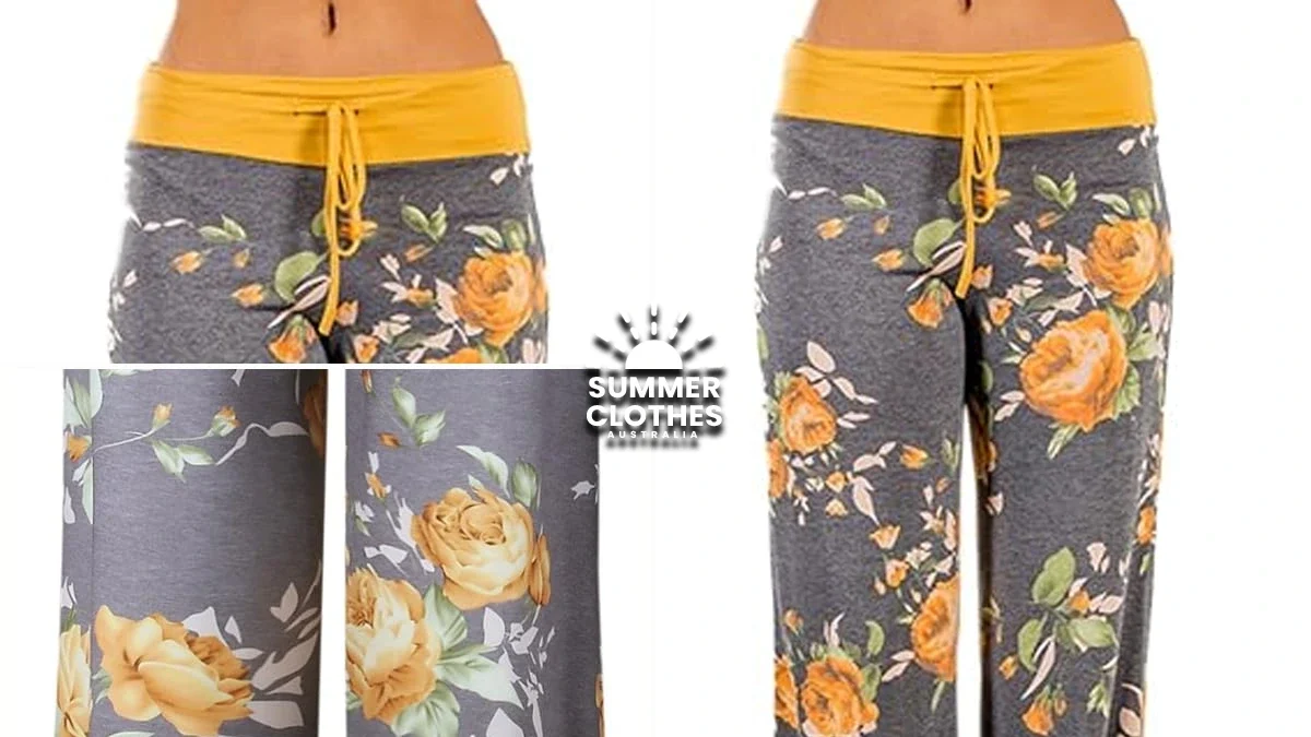 iChunhua Drawstring Palazzo Pants